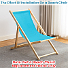 1Pc Chair Polycotton Cloth AJEW-GF0015-38L-4