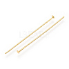 Brass Flat Head Pins KK-G331-11-0.7x40-3