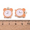 Alloy Enamel Pendants ENAM-Q004-01KCG-11-3