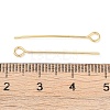 Brass Eye Pins KK-N254-48B-G-3