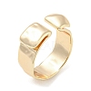 Brass Open Cuff Rings RJEW-K254-02G-1