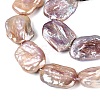 Natural Baroque Keshi Pearl Beads Strands PEAR-S020-K12-4