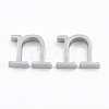 Tarnish Resistant 304 Stainless Steel Pendants STAS-T041-10-N-1