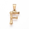304 Stainless Steel Pendants X-STAS-F235-01G-F-1