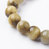 Natural Gold Tiger Eye Beads Strands G-C076-10mm-1AA-3