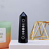 Natural Obsidian Pointed Prism Bar Home Display Decoration G-PW0007-100C-1