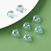 1-Hole Transparent Acrylic Buttons MACR-S373-129-C07-3