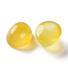 Natural Yellow Agate Cabochons G-H231-07-3