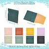  16Pcs 8 Colors Imitation Leather Jewelry Storage Bags ABAG-NB0001-99-2