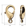 Antique Bronze Brass Lobster Claw Clasps X-KK-902-AB-NF-4