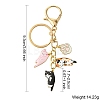 Alloy Enamel Keychain X1-KEYC-YW00065-01-3