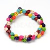 Dyed Synthetic Turquoise Bead Strands G-M145-07-B-2