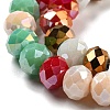 Glass Beads Strands EGLA-A034-M10mm-35-3