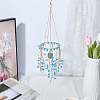 1Bag Iron & Glass Hanging Ornaments HJEW-SP0001-65B-4