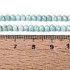 Anti-Tarnish Electroplate Rondelle Glass Beads Strands EGLA-T021-3mm-17-06-4
