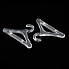 Transparent Acrylic Earring Display Stands EDIS-WH0016-005-3