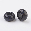 Synthetic Blue Goldstone European Beads LS-X-G-G740-14x8mm-17-2