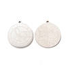 Non-Tarnish 304 Stainless Steel Pendants STAS-A074-03F-P-1