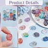 96Pcs 12 Colors Handmade Lampwork Beads LAMP-PH0001-34-4