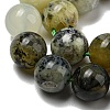 Natural Green Opal Beads Strands G-R494-A11-04-3