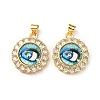 Real 18K Gold Plated Brass Pendants KK-L209-008G-03-1