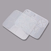 Silicone Quicksand Pendant Molds X-DIY-G017-L01-2