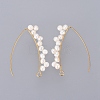 PVD Vacuum Plating 304 Stainless Steel Earring Hooks EJEW-JE03759-2