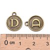 Alloy Pendant Cabochon Settings PALLOY-N156-01D-AB-2