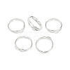 Brass Ring Components X-KK-C3044-6mm-S-NF-5