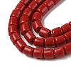 Dyed Synthetic Coral Beads Strands CORA-P010-01-3