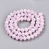 Electroplate Glass Beads Strands LS-EGLA-A044-J8mm-A02-4