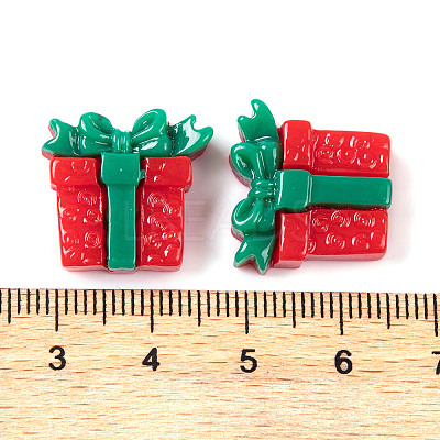 Christmas Decorations Theme Opaque Resin Decoden Cabochons RESI-Z026-01A-1