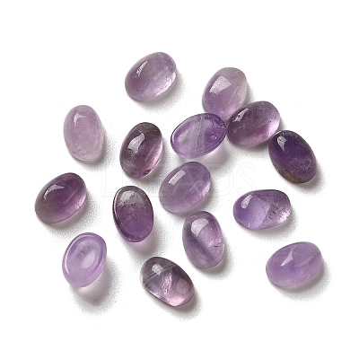 Natural Amethyst Cabochons G-F605E-18A-1