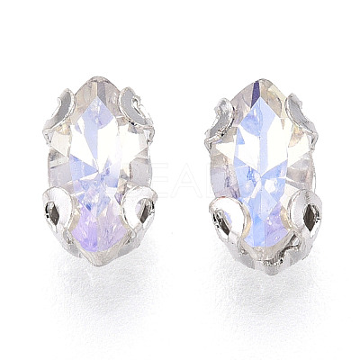 Sew on Rhinestone Montee Beads KK-T071-02D-1