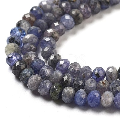 Natural Tanzanite Beads Strands X-G-G161-B14-01-1
