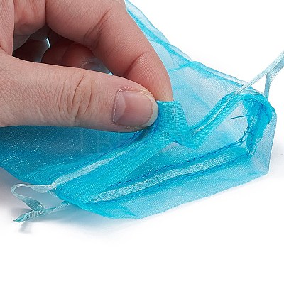 Organza Gift Bags with Drawstring X-OP-R016-10x15cm-17-1