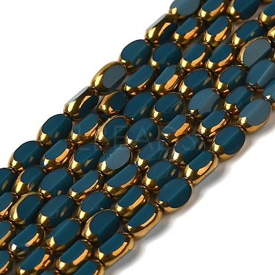 Electroplate Glass Beads Strands EGLA-P061-02A-09-1
