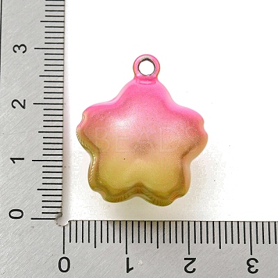 Brass Bell Pendants KK-B086-02E-1