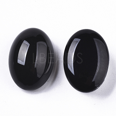 Translucent Glass Cabochons GLAA-T023-02E-1