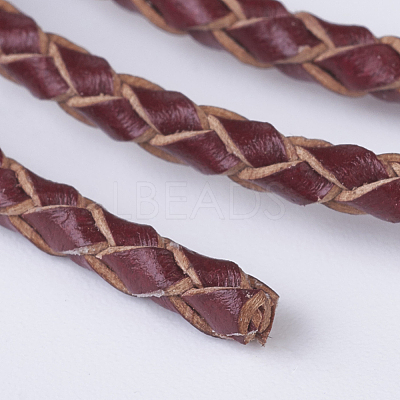 Braided Leather Cords WL-P002-10-A-1