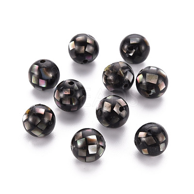 Resin Beads SSHEL-T014-38-8mm-06-1