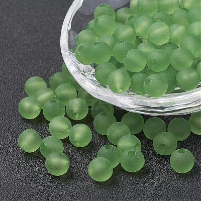 Transparent Acrylic Beads PL582-C67-1
