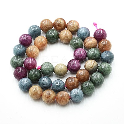 Natural Quartz Beads Strands G-N355-10mm-07-1