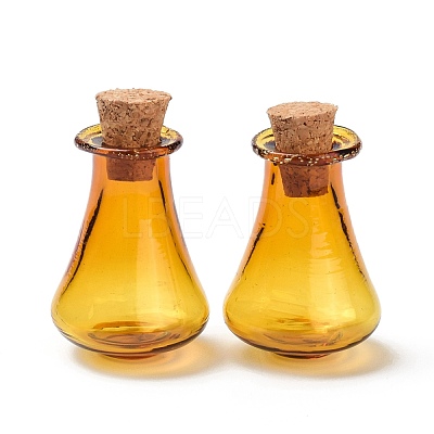 Glass Cork Bottles AJEW-O032-01C-1