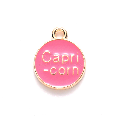 Alloy Enamel Pendants X-ENAM-S124-01A-03E-1