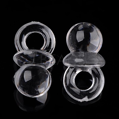 Transparent Acrylic Pendants TACR-R16-9-1