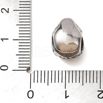 316 Surgical Stainless Steel European Beads SA-CBA7555-13AS-02-1