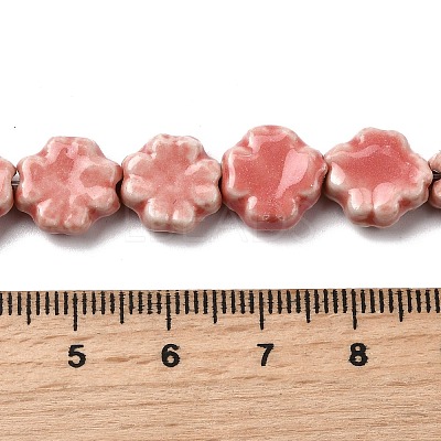 Handmade Porcelain Beads Strands PORC-K010-05C-1