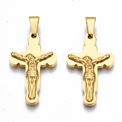 201 Stainless Steel Pendants STAS-Q241-001G-NF-1
