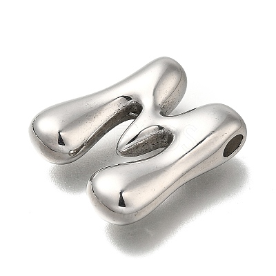 304 Stainless Steel Pendants STAS-S166-02P-13-1